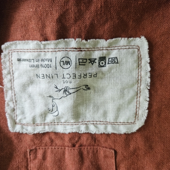 Not Perfect Linen, ML, hacked in length - Picture 7 of 7